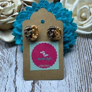 🥨Handmade Polymer Clay Pretzels Earrings🥨